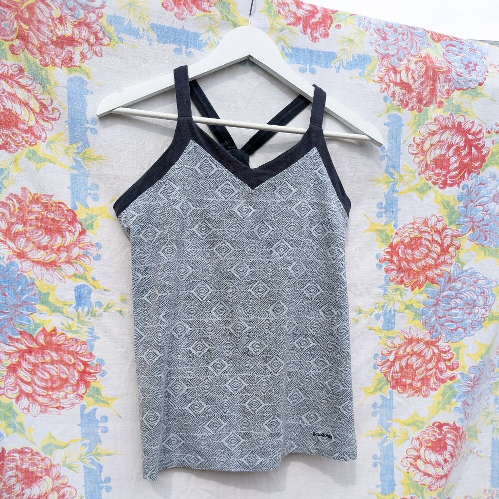 PATAGONIA Hotline Tank Top Blue Women's Medium